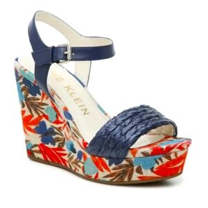 Ann Klein Bohemian Stylish Platform Wedges New with tag!!